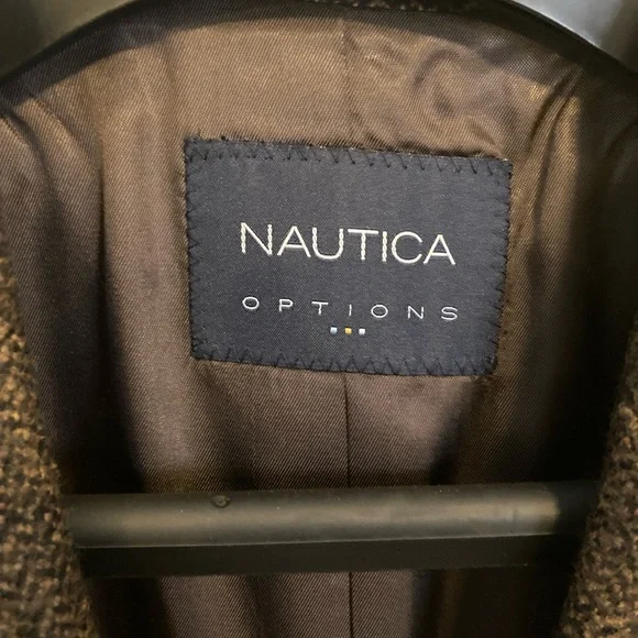 Nautica Dark Brown Men's Blazer